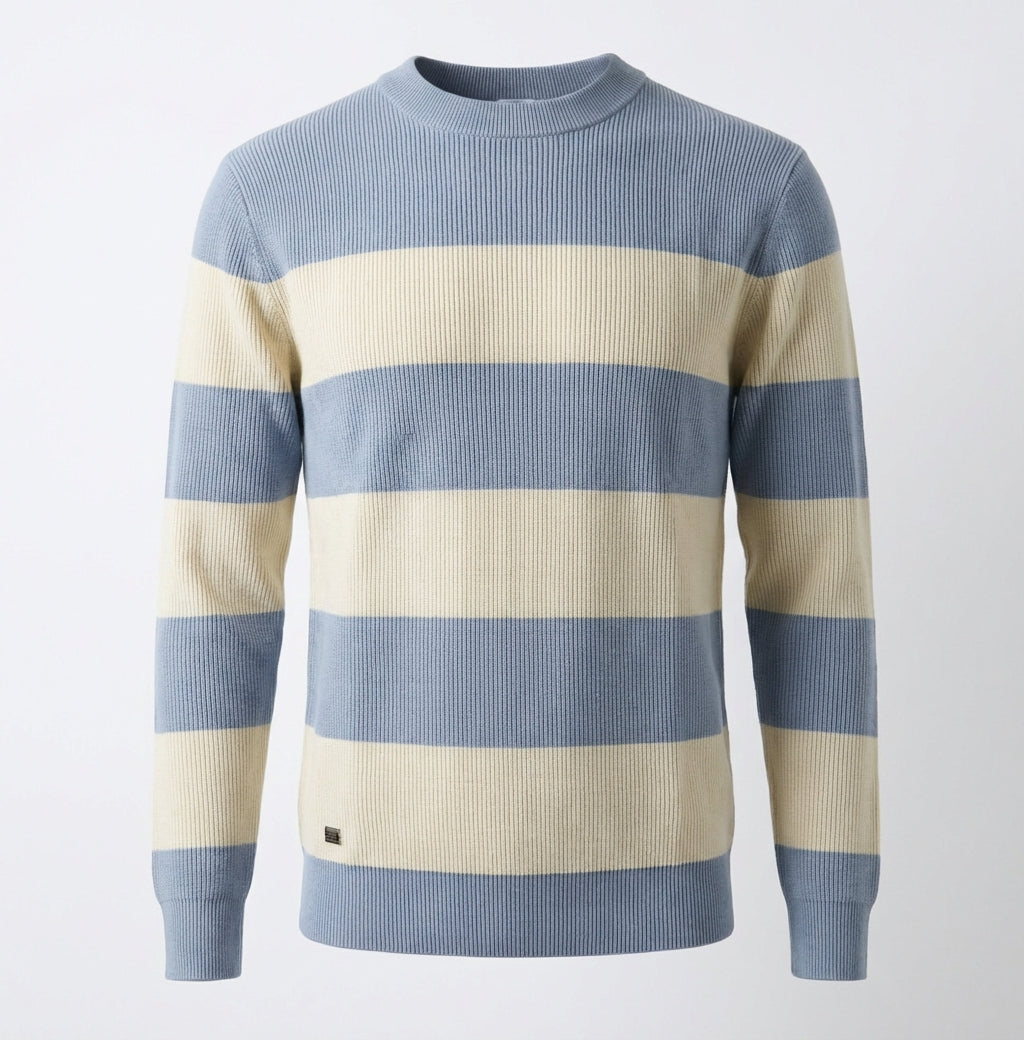 بلوز صوف مخططه