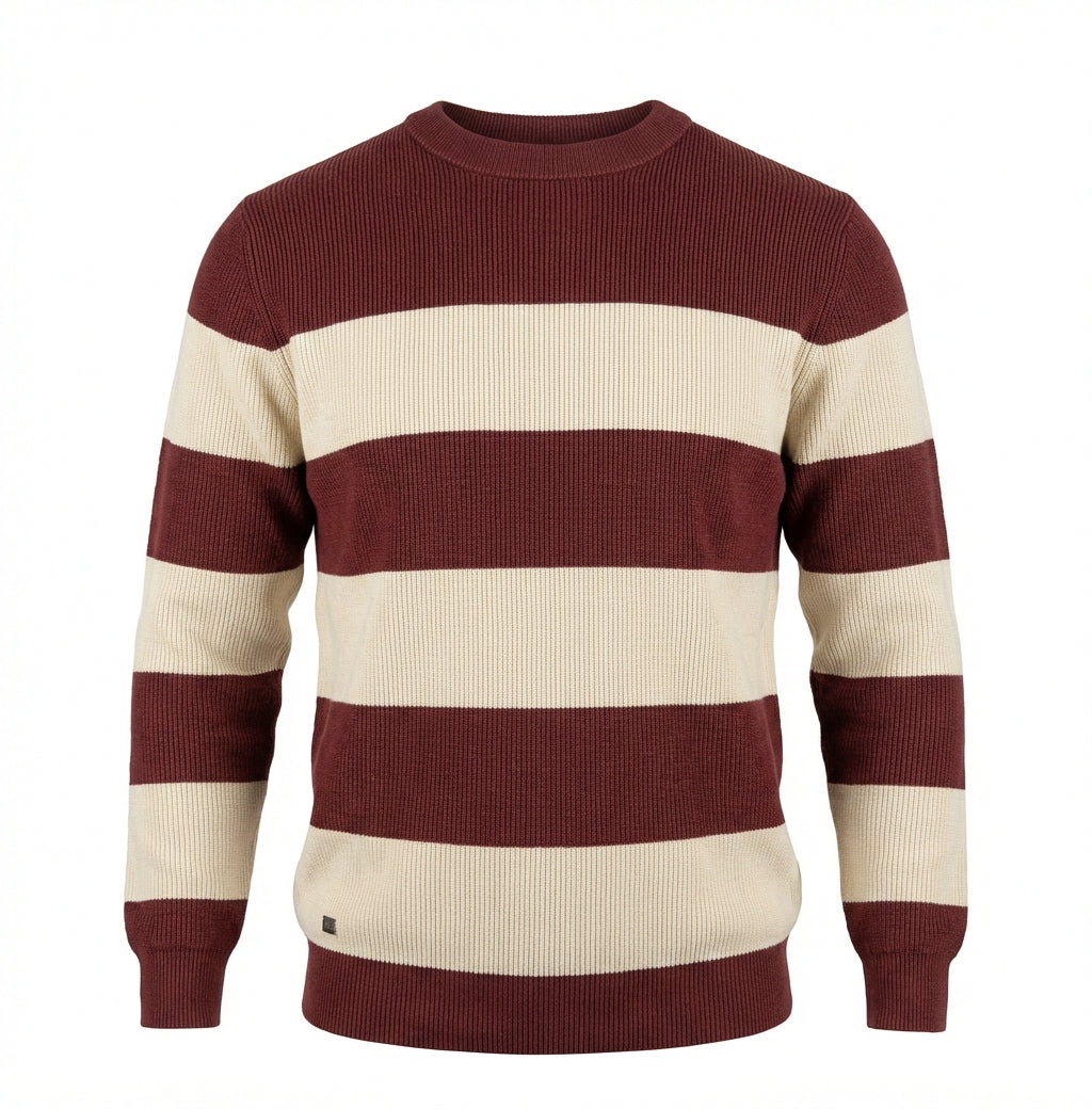 بلوز صوف مخططه